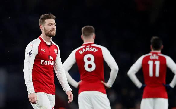  阿森纳连续五场零封对手，创十年最佳防守纪录  